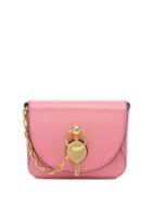 Jw Anderson Nano Keyts Cross-body Bag - Pink