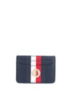 Tommy Hilfiger Logo Stripe Card Holder - Blue
