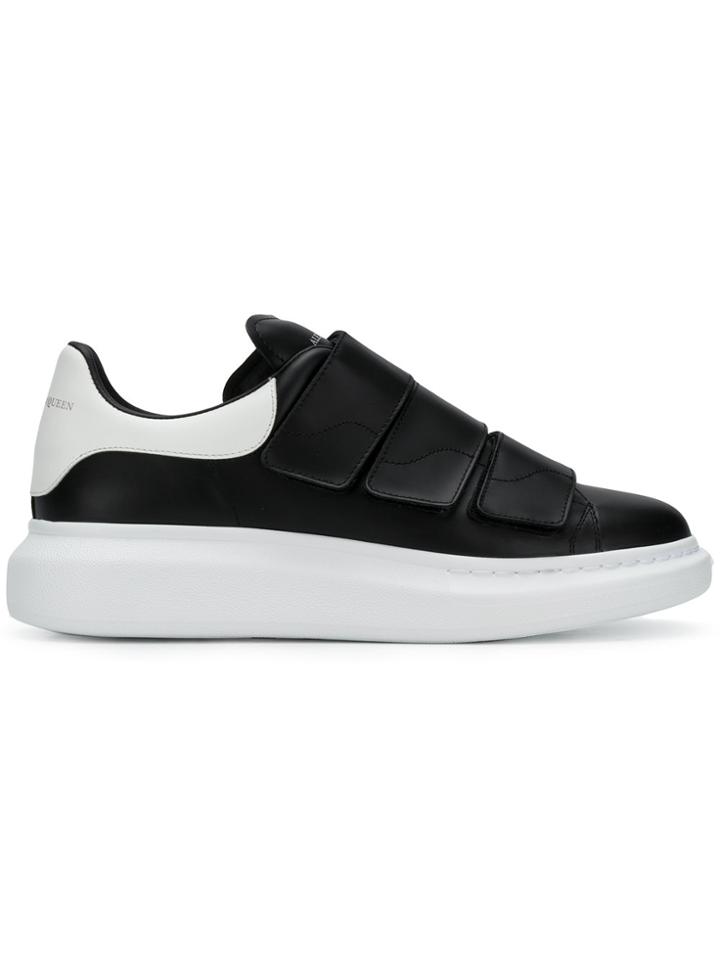 Alexander Mcqueen Tri-strap Sneakers - Black