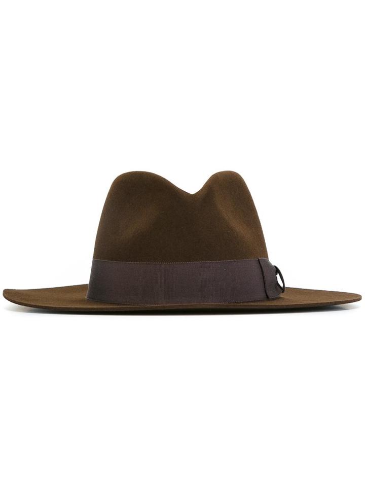 Saint Laurent Classic Fedora Hat
