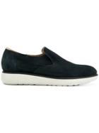Giorgio Armani Classic Styled Loafers - Blue