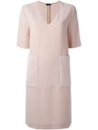 Joseph Oversized Pockets Shift Dress