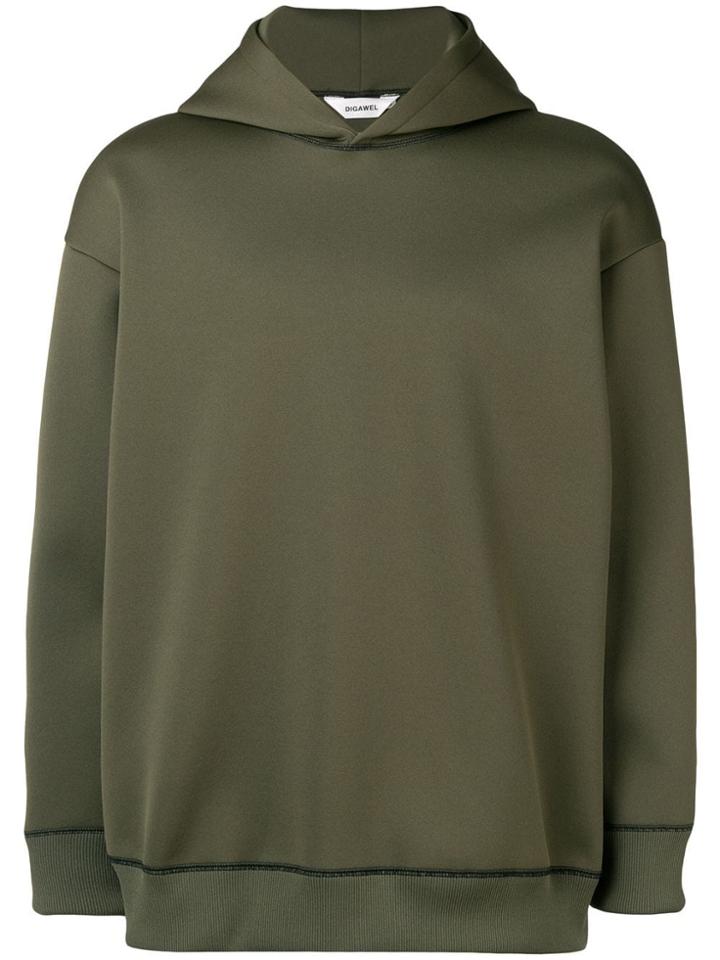 Digawel Long Sleeved Hoodie - Green