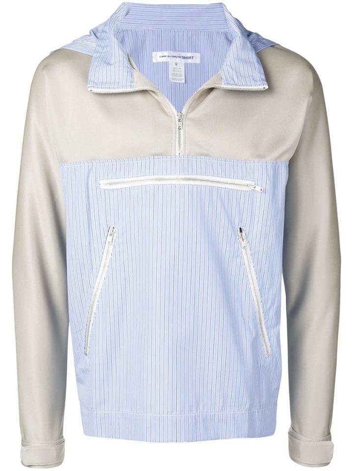 Comme Des Garçons Shirt Classic Windbreaker - Blue
