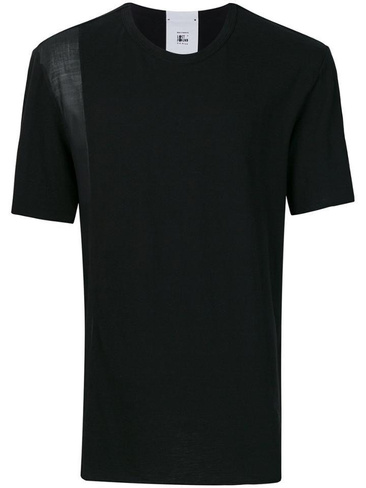 Lost & Found Rooms Intarsia T-shirt - Black