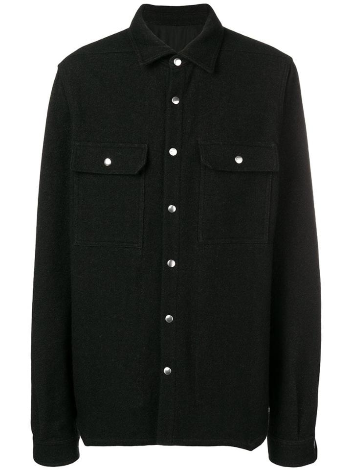 Rick Owens Chest Pocket Shirt - Black