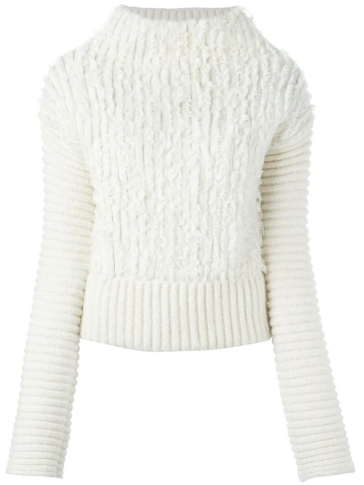 Cédric Charlier Ribbed Jumper, Women's, Size: 40, Nude/neutrals, Wool/alpaca