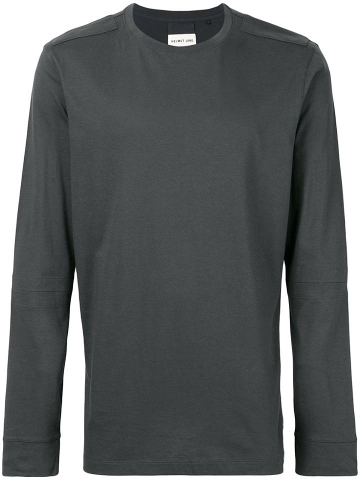 Helmut Lang Arm Slit Sweatshirt - Grey