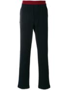 Marni Contrast-trim Track Pants - Blue