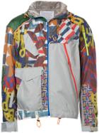 Kolor Mixed-print Zipped Jacket - Multicolour