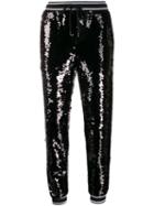 Michael Michael Kors Sequin Track Pants - Black