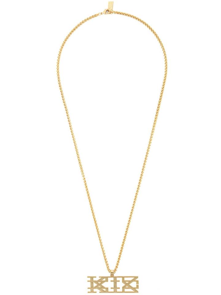 Ktz Logo Chain Necklace - Metallic