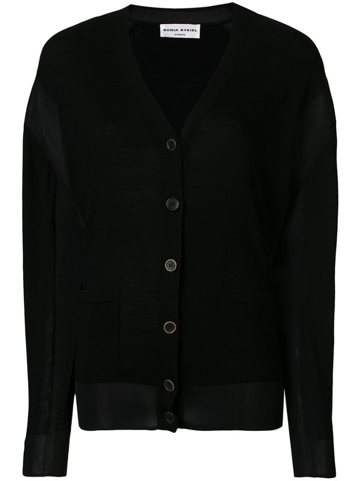 Sonia Rykiel Oversized Fit Cardigan - Black