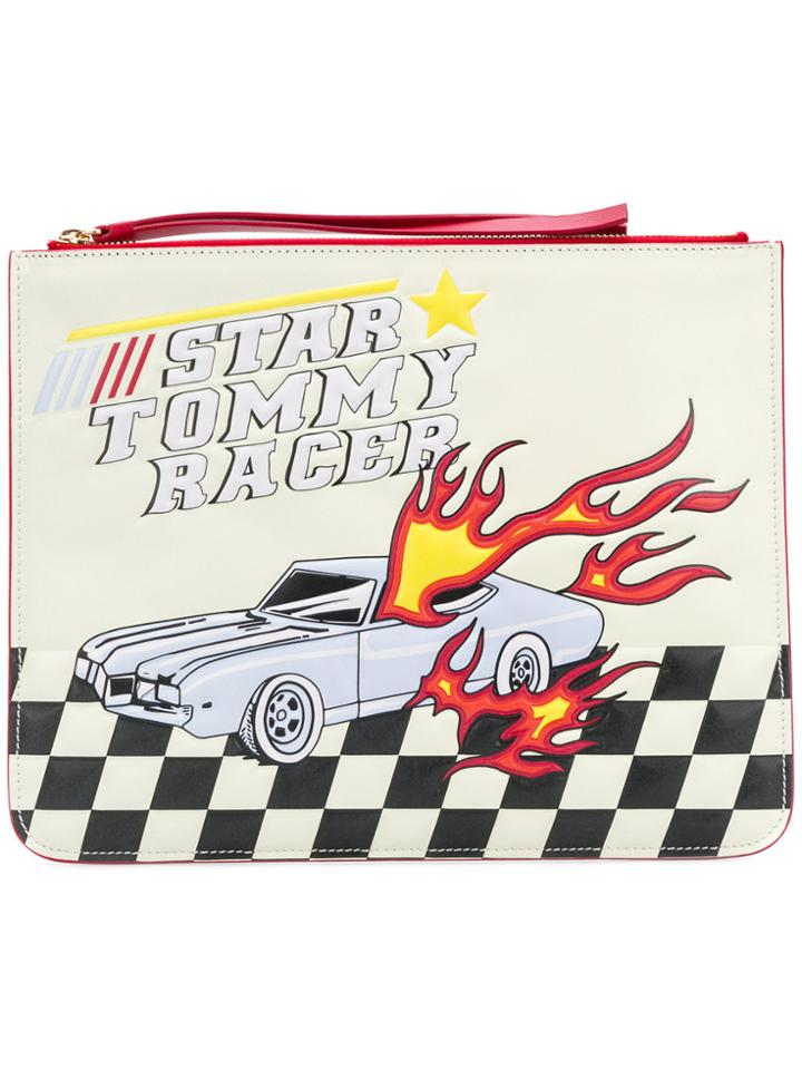 Tommy Hilfiger Star Racer Clutch - Nude & Neutrals