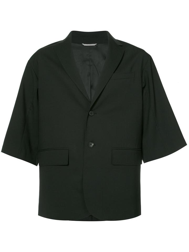 Oamc - Boxy Blazer - Men - Spandex/elastane/cupro/virgin Wool - 46, Black, Spandex/elastane/cupro/virgin Wool