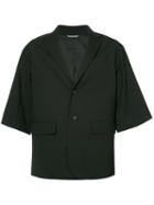Oamc - Boxy Blazer - Men - Spandex/elastane/cupro/virgin Wool - 46, Black, Spandex/elastane/cupro/virgin Wool