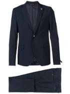 Manuel Ritz Two-piece Formal Suit - Blue