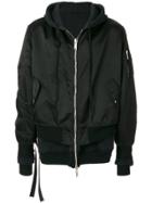 Unravel Project Classic Bomber Jacket - Black