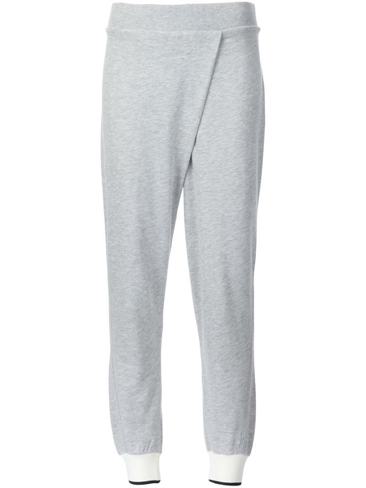 Rag & Bone Front Pleat Track Pants, Women's, Size: Small, Grey, Cotton/modal