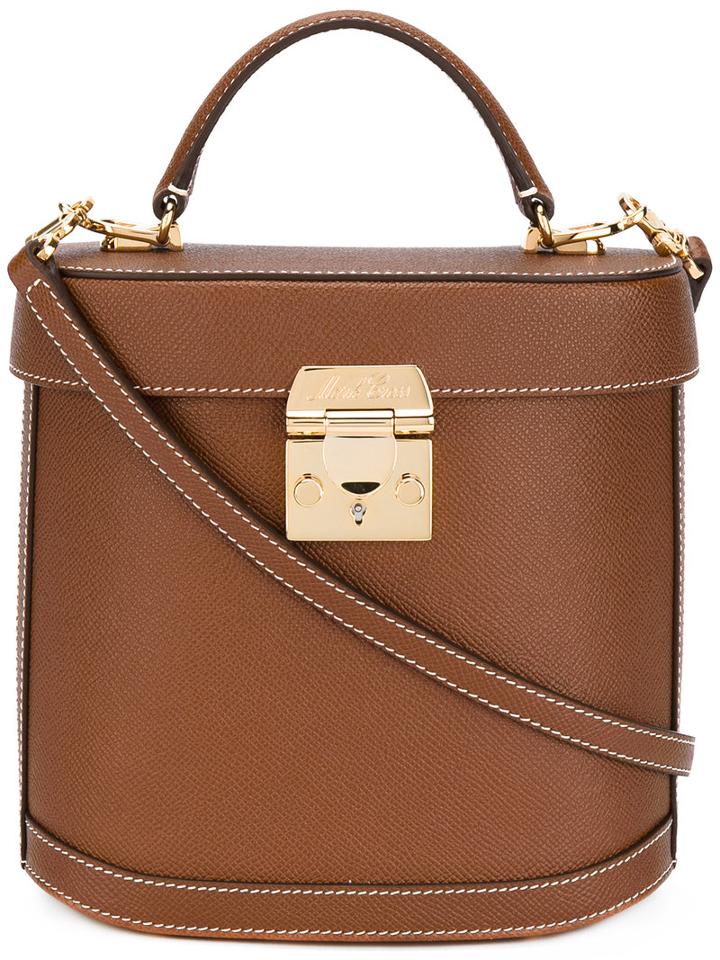 Mark Cross - 'benchley' Bag - Women - Calf Leather - One Size, Brown, Calf Leather