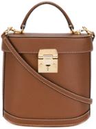 Mark Cross - 'benchley' Bag - Women - Calf Leather - One Size, Brown, Calf Leather