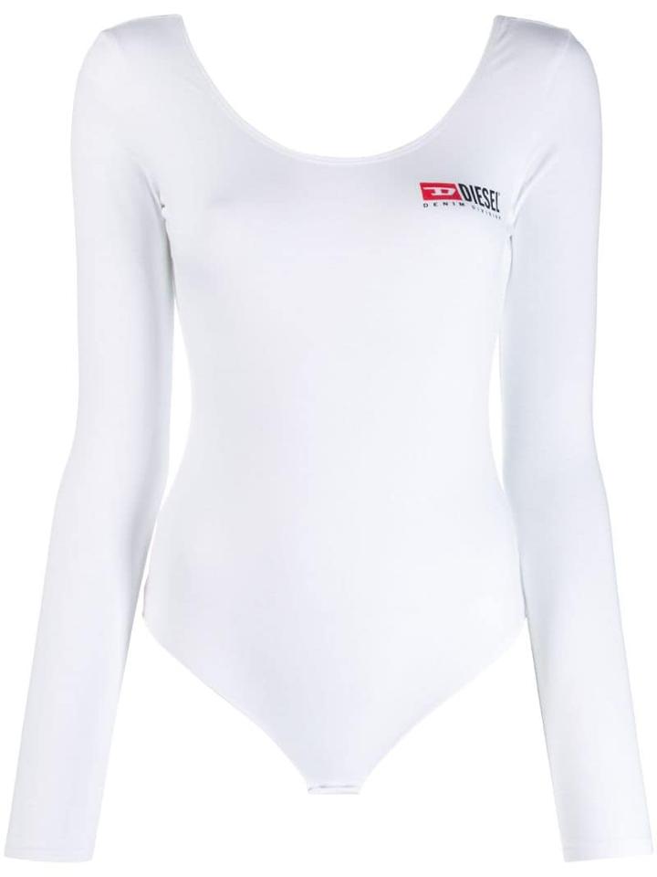 Diesel Logo Body - White