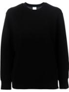 Cityshop Side Zip Detail Cuffed Sweatshirt, Women's, Size: 38, Black, Nylon/polyurethane/tencel