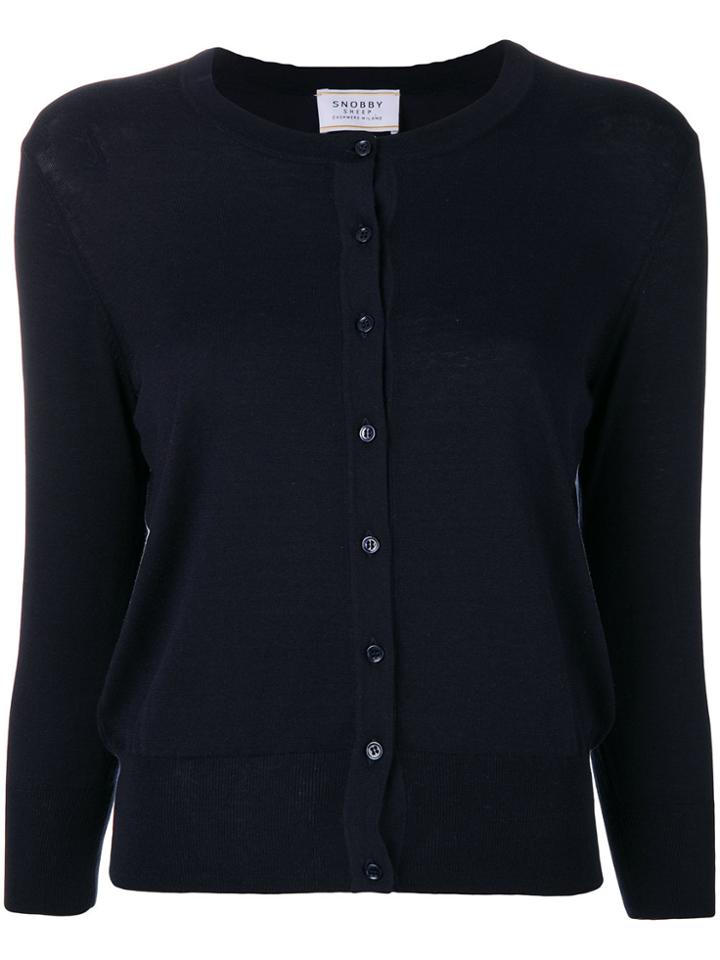 Snobby Sheep Knitted Sweater - Blue