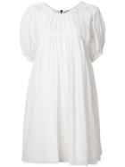 Vivetta Flared Short Dress - White