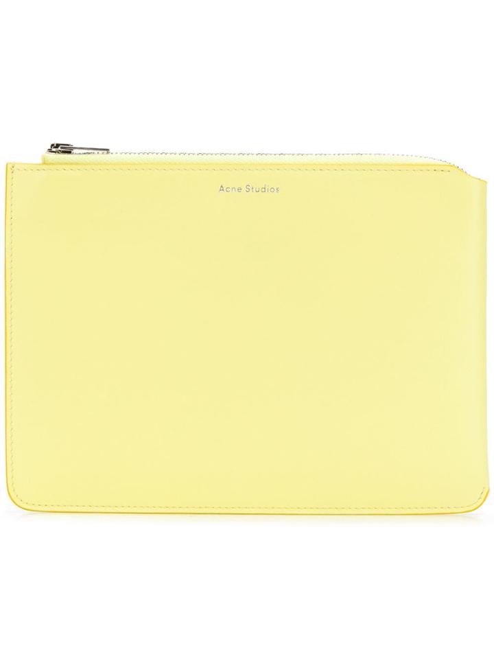 Acne Studios Malachite Wallet - Yellow