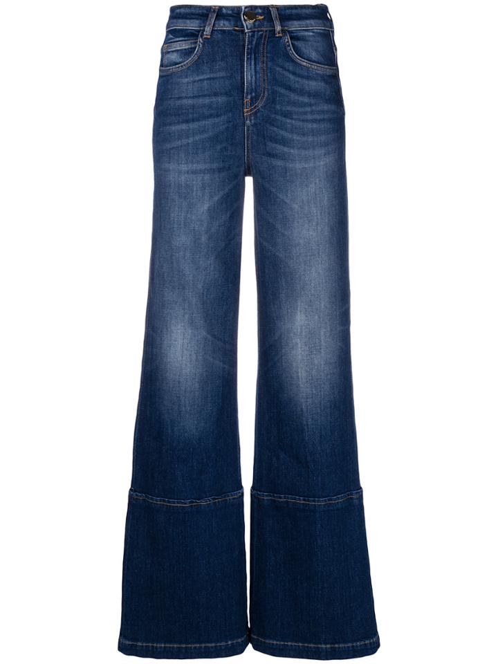 L'autre Chose Flared Style Jeans - Blue