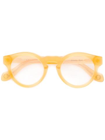 Monocle Eyewear 'marte' Glasses - Yellow & Orange