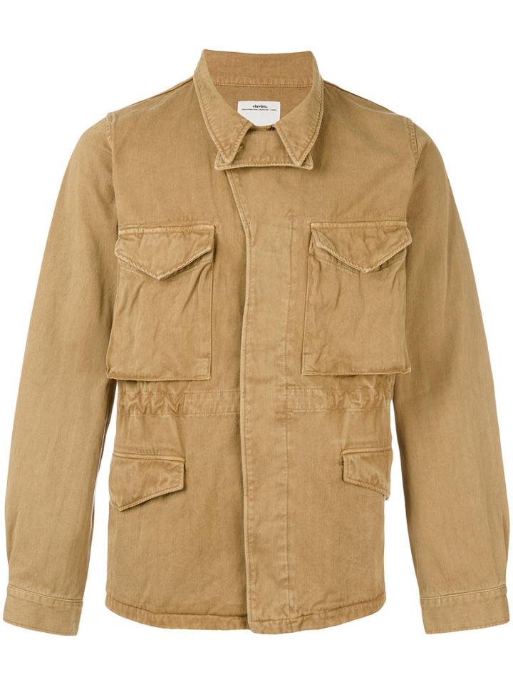 Visvim - Embroidered Lightweight Jacket - Men - Cotton - 1, Green, Cotton