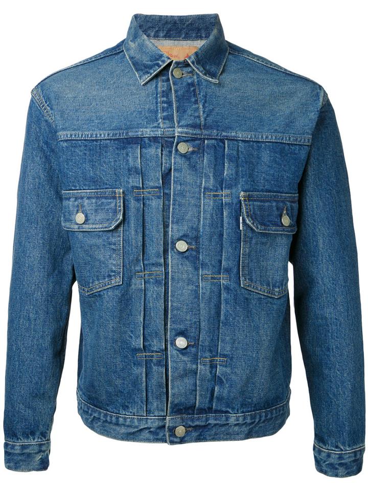 Orslow Classic Denim Jacket, Men's, Size: 3, Blue, Cotton