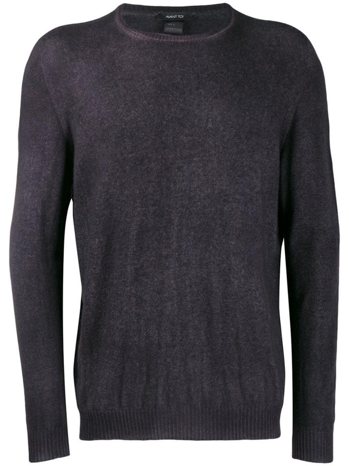 Avant Toi Crewneck Jumper - Purple