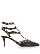 Valentino Valentino Garavani Rockstud Strappy Pumps - 0no Nero/ Ner