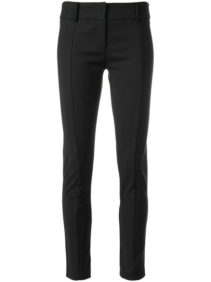 Patrizia Pepe Slim-fit Trousers - Black