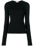 Alyx Ribbed Detail Sweatshirt - Black
