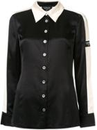 Chanel Pre-owned Stripe Insert Slim Shirt - Black