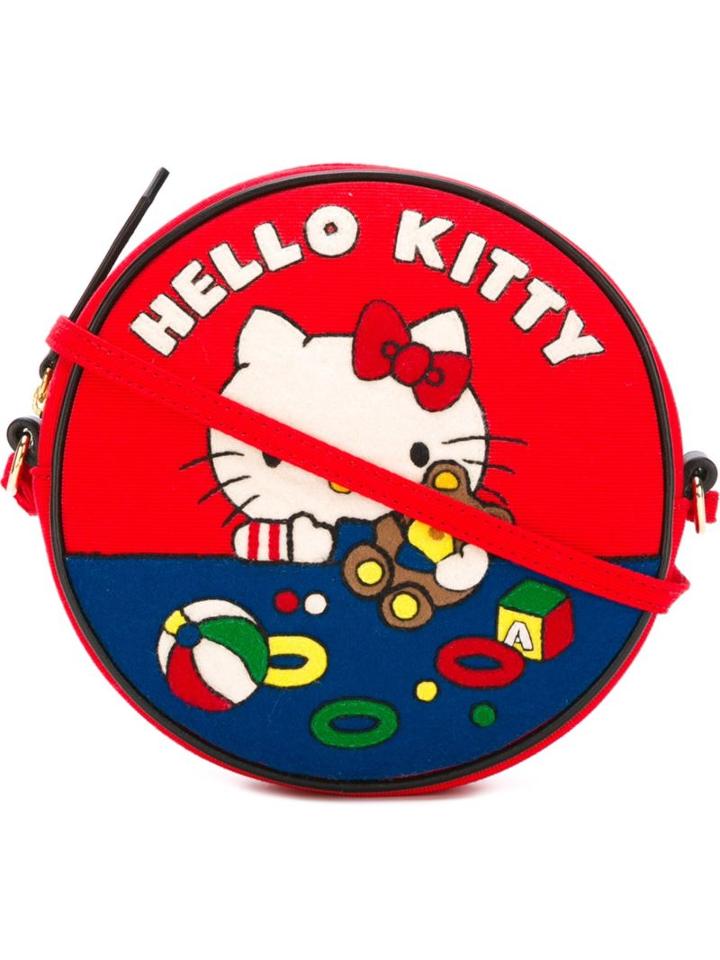 Olympia Le-tan 'teddy Bear Dizzie' Crossbody Bag, Women's, Red