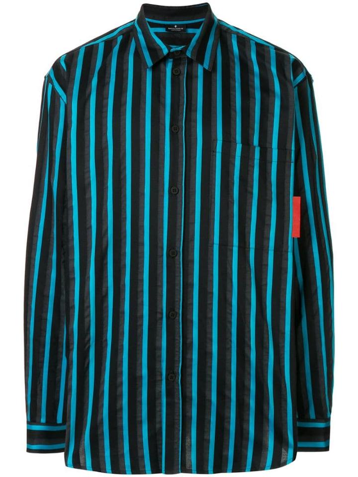 Marcelo Burlon County Of Milan Spirits Striped Shirt - Multicolour