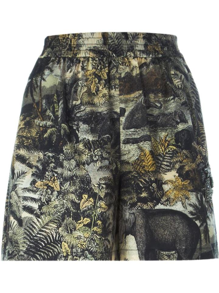 No21 Jungle Print Shorts