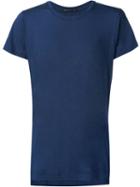 John Elliott Classic Round Neck T-shirt, Men's, Size: Medium, Blue, Supima Cotton/modal