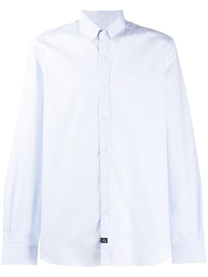 Eleventy Button-down Shirt - Blue