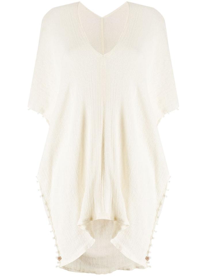 Caravana V-neck Top - White