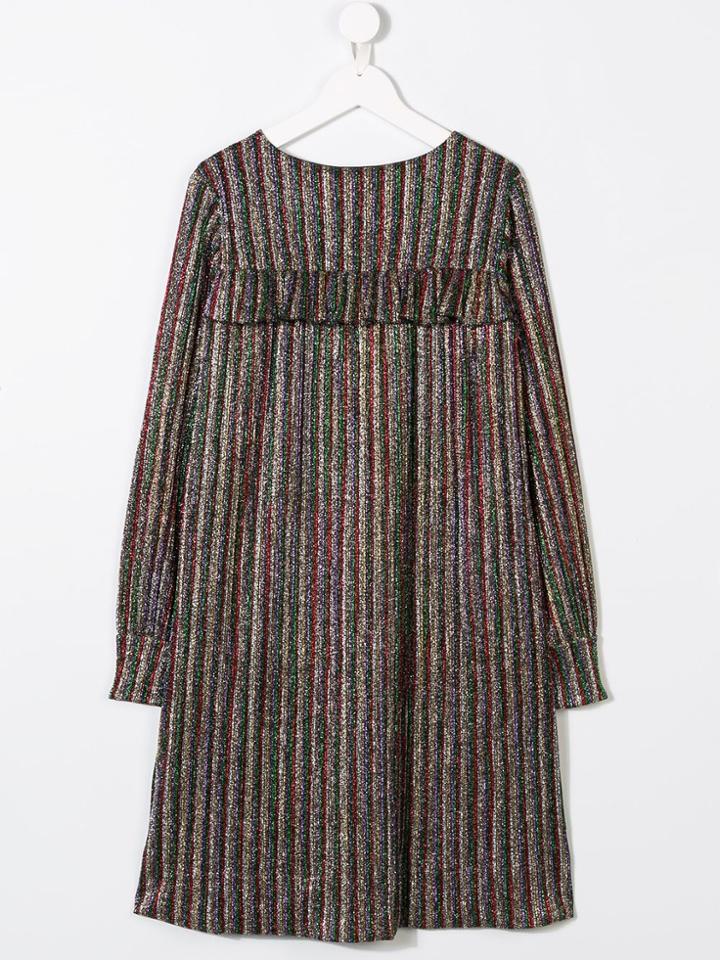 Douuod Kids Glitter Dress - Green