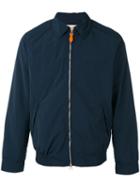 Bellerose - Collared Zip Front Jacket - Men - Cotton/polyamide - L, Blue, Cotton/polyamide