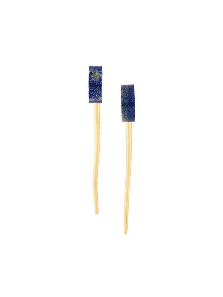 Paula Mendoza 'mer Lapis' Earrings, Women's, Metallic