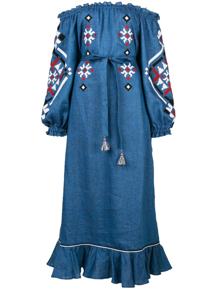 Sleeping Gypsy Province Dress - Blue