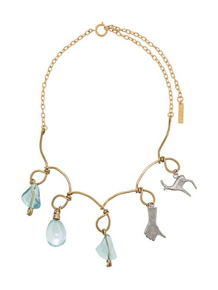 Marni Multi Pendants Necklace - Gold